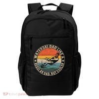 Waterski Dad Fathers Day Ski Lover Dad Water Skiing Rider Gift Backpack thumb 0