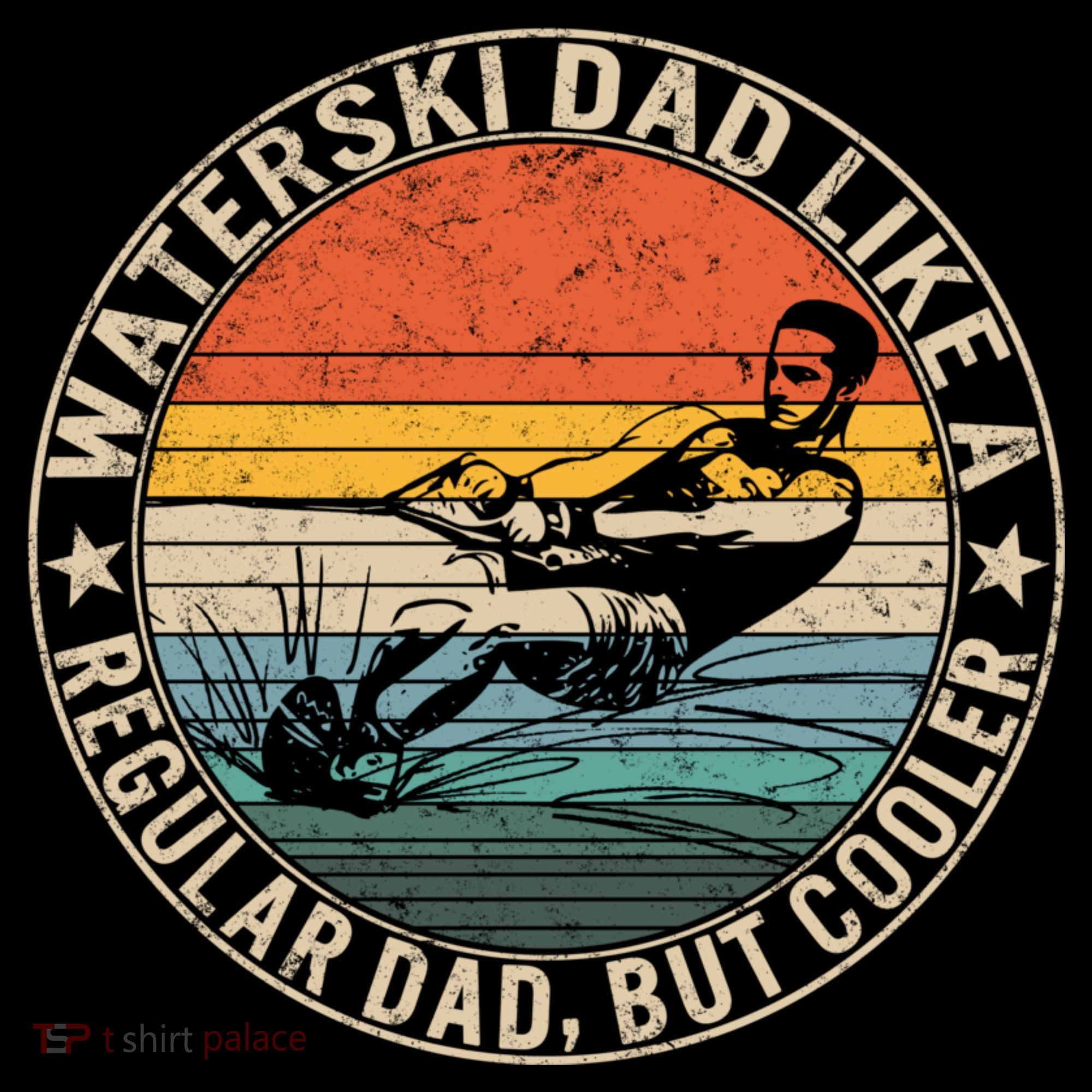 Waterski Dad Fathers Day Ski Lover Dad Water Skiing Rider Gift Coffee Mug