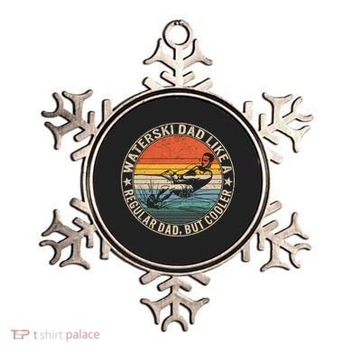 Waterski Dad Fathers Day Ski Lover Dad Water Skiing Rider Gift Ornament