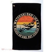 Waterski Dad Fathers Day Ski Lover Dad Water Skiing Rider Gift Golf Towel thumb 0