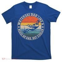 Waterski Dad Fathers Day Ski Lover Dad Water Skiing Rider Gift T-Shirt thumb 0
