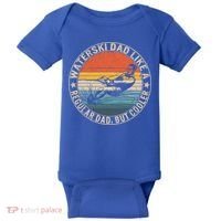 Waterski Dad Fathers Day Ski Lover Dad Water Skiing Rider Gift Baby Bodysuit thumb 0