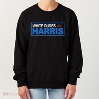 White Dudes For Kamala Harris Women's Sweatshirt thumb 0