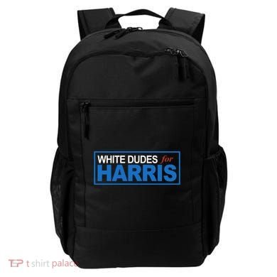 White Dudes For Kamala Harris Backpack