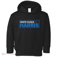 White Dudes For Kamala Harris Toddler Hoodie thumb 0