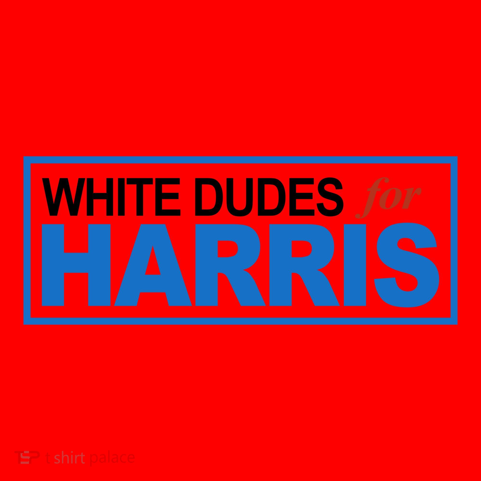 White Dudes For Kamala Harris Santa Hat