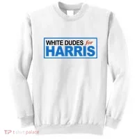 White Dudes For Kamala Harris Sweatshirt thumb 0