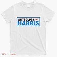 White Dudes For Kamala Harris T-Shirt thumb 0