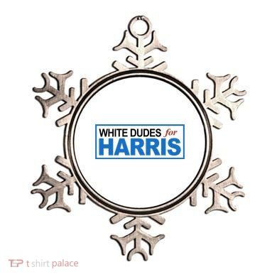White Dudes For Kamala Harris Ornament