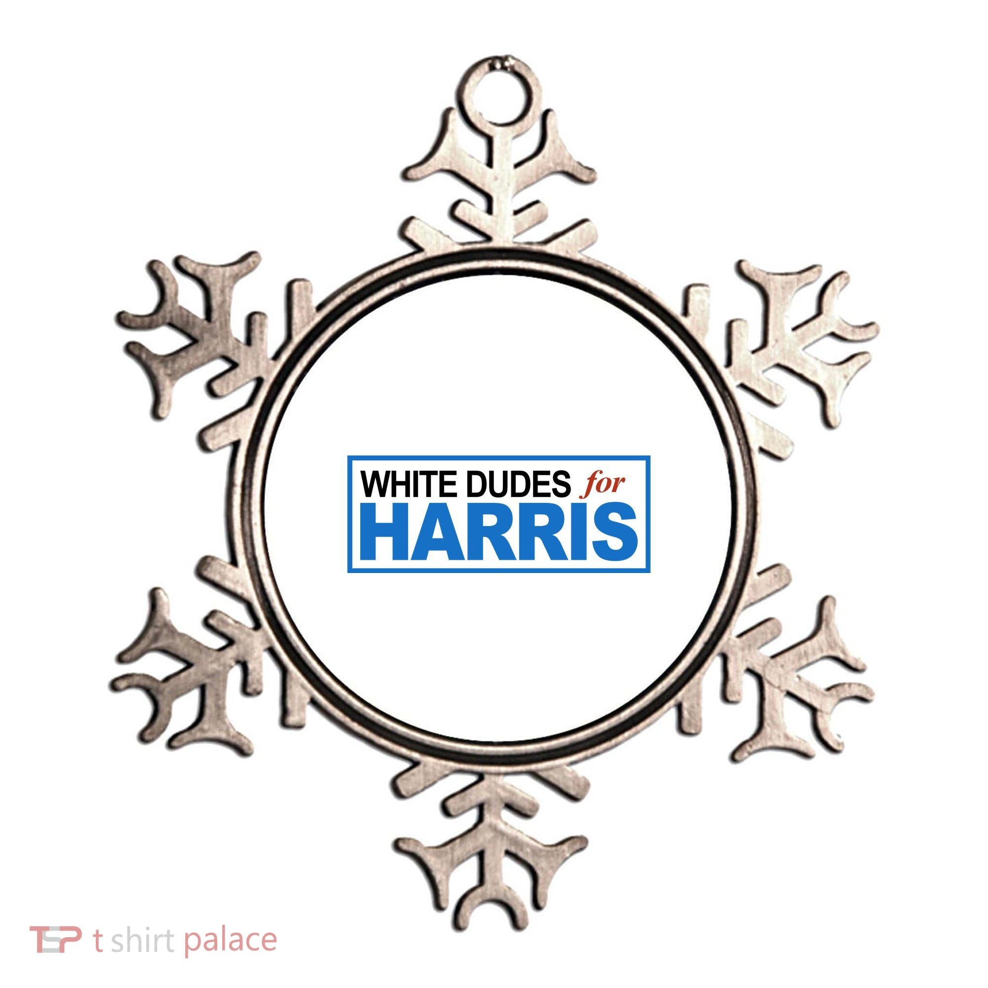 White Dudes For Kamala Harris Ornament