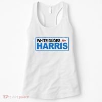 White Dudes For Kamala Harris Women's Tank Top thumb 0