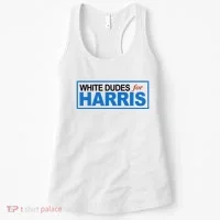 White Dudes For Kamala Harris Women's Tank Top thumb 0