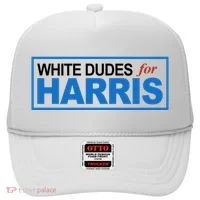 White Dudes For Kamala Harris Hat thumb 0