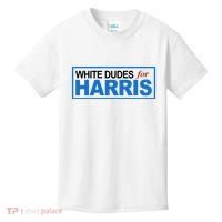 White Dudes For Kamala Harris Kids T-Shirt thumb 0