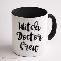 Witch Doctor Funny Halloween Party Meaningful Gift Coffee Mug thumb 1