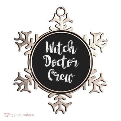 Witch Doctor Funny Halloween Party Meaningful Gift Ornament