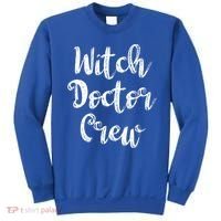 Witch Doctor Funny Halloween Party Meaningful Gift Sweatshirt thumb 0