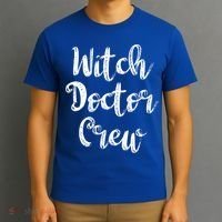 Witch Doctor Funny Halloween Party Meaningful Gift T-Shirt thumb 3