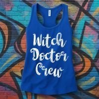 Witch Doctor Funny Halloween Party Meaningful Gift Women's Tank Top thumb 3
