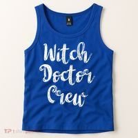 Witch Doctor Funny Halloween Party Meaningful Gift Tank Top thumb 2