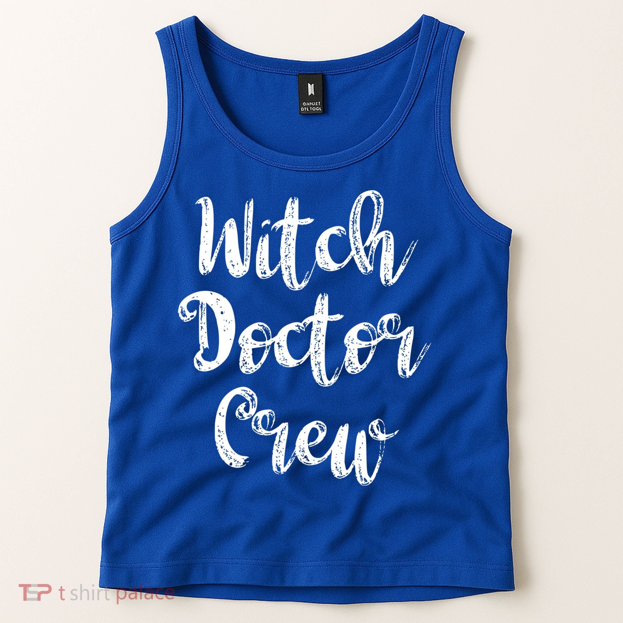 Witch Doctor Funny Halloween Party Meaningful Gift Tank Top