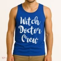 Witch Doctor Funny Halloween Party Meaningful Gift Tank Top thumb 3