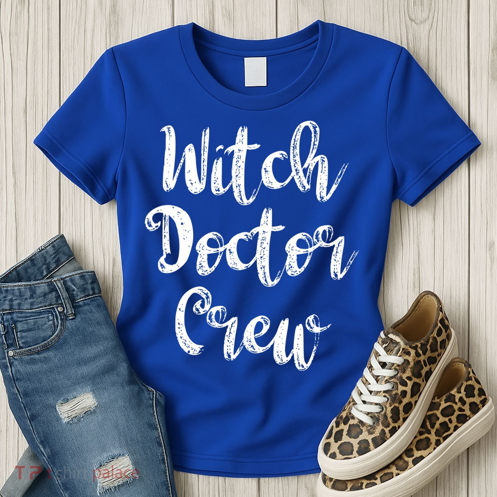 Witch Doctor Funny Halloween Party Meaningful Gift Women's T-Shirt