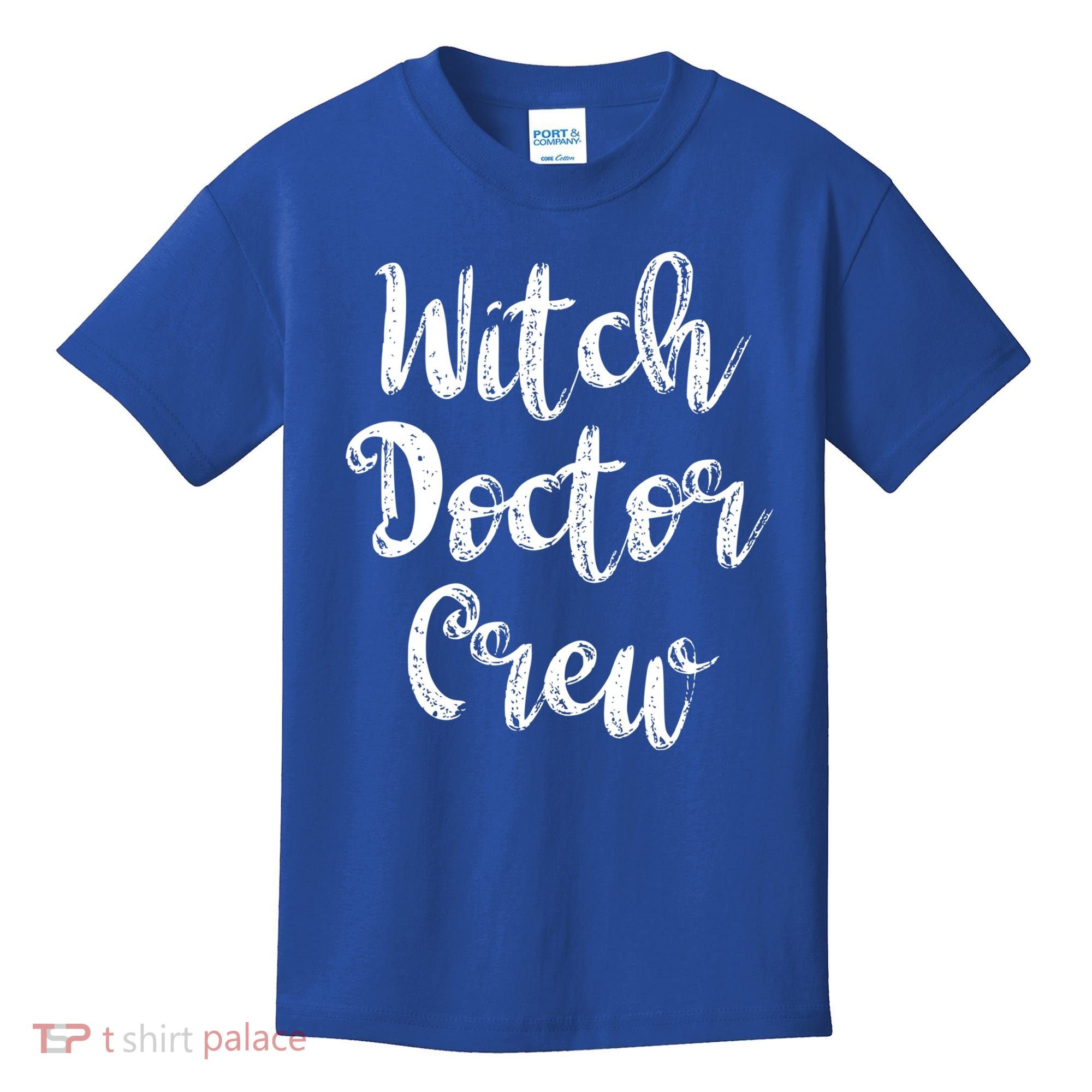 Witch Doctor Funny Halloween Party Meaningful Gift Kids T-Shirt
