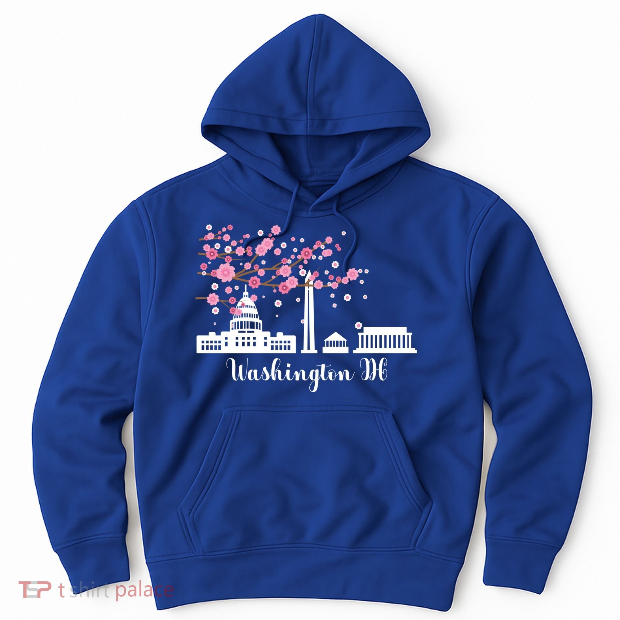 Washington Dc Funny Gift Cherry Blossoms Memorial Monut Meaningful Gift Hoodie