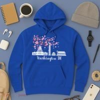 Washington Dc Funny Gift Cherry Blossoms Memorial Monut Meaningful Gift Hoodie thumb 3