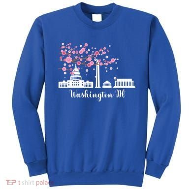 Washington Dc Funny Gift Cherry Blossoms Memorial Monut Meaningful Gift Sweatshirt