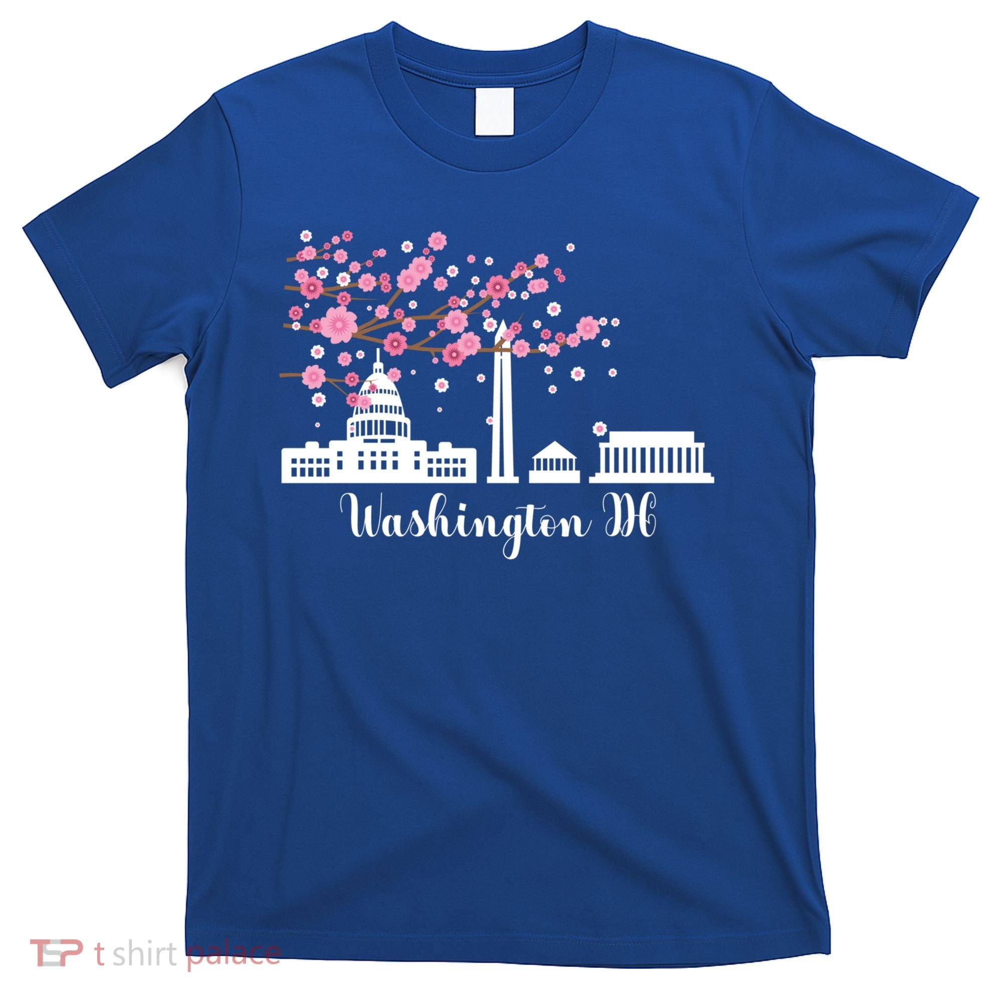 Washington Dc Funny Gift Cherry Blossoms Memorial Monut Meaningful Gift T-Shirt