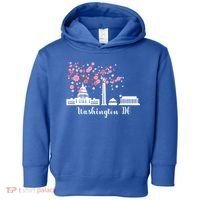 Washington Dc Funny Gift Cherry Blossoms Memorial Monut Meaningful Gift Toddler Hoodie thumb 0
