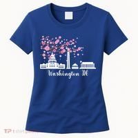 Washington Dc Funny Gift Cherry Blossoms Memorial Monut Meaningful Gift Women's T-Shirt thumb 0
