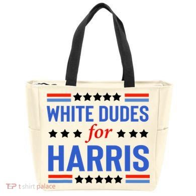 White Dudes For Kamala Harris Tote Bag