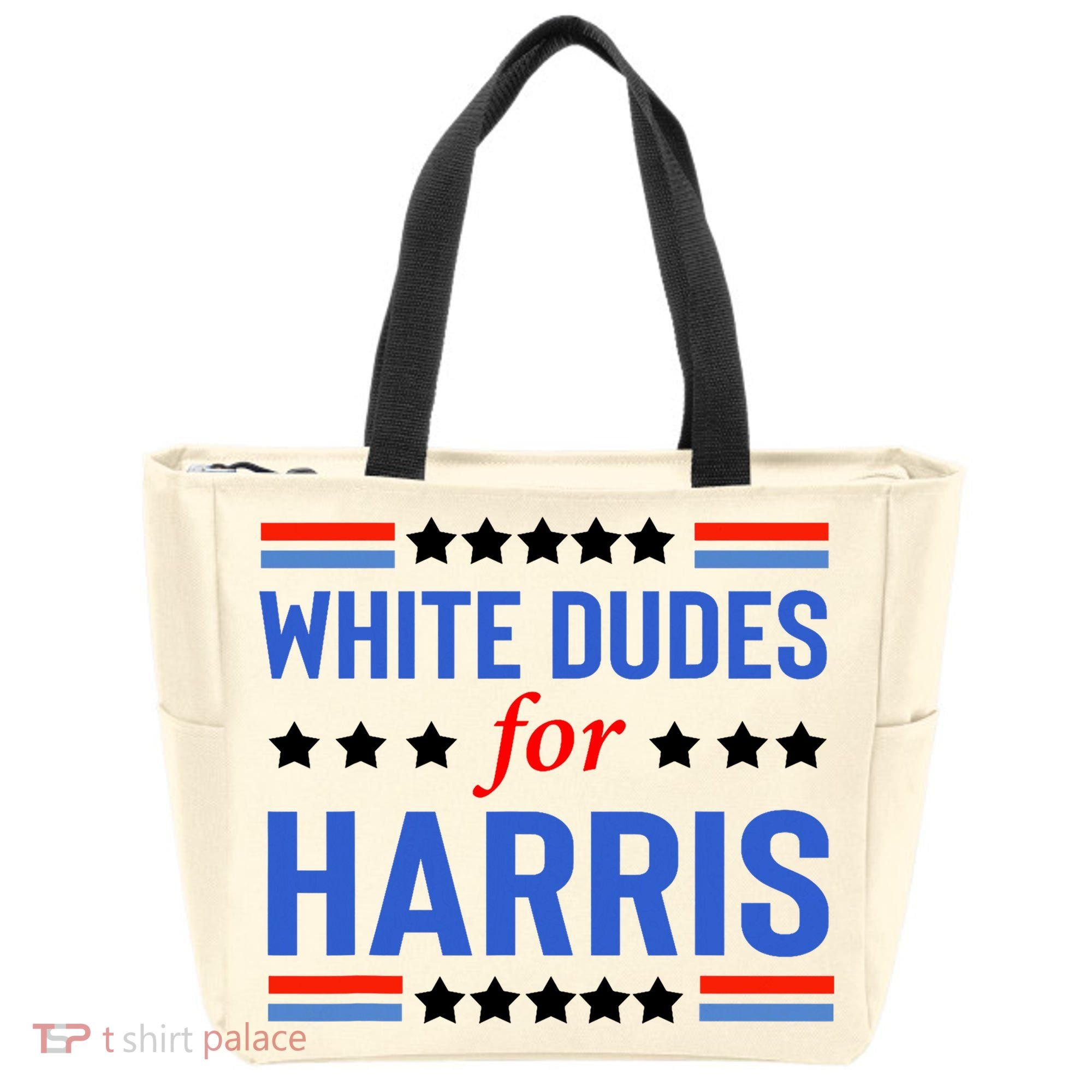 White Dudes For Kamala Harris Tote Bag