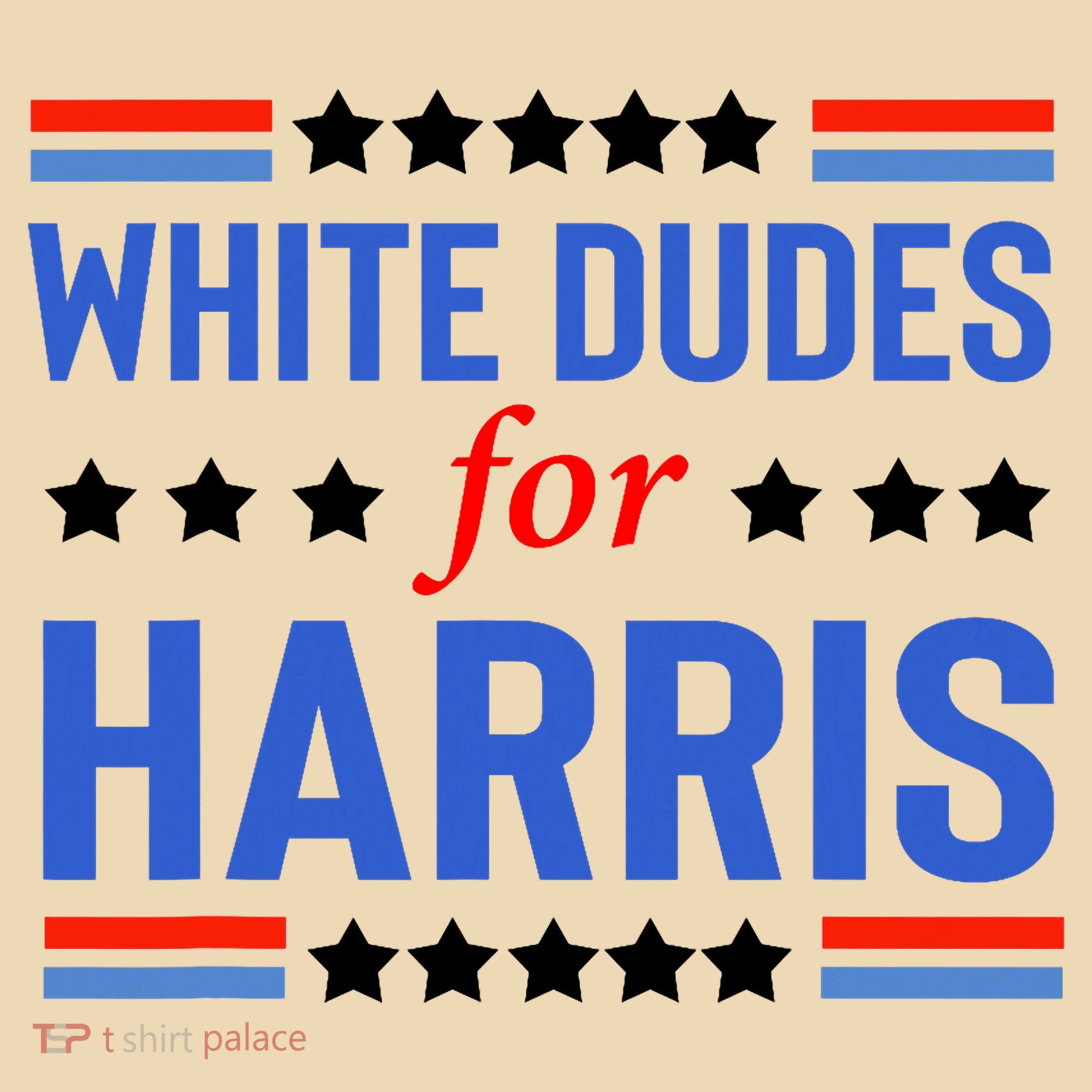 White Dudes For Kamala Harris Tote Bag