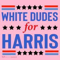 White Dudes For Kamala Harris Coaster thumb 2