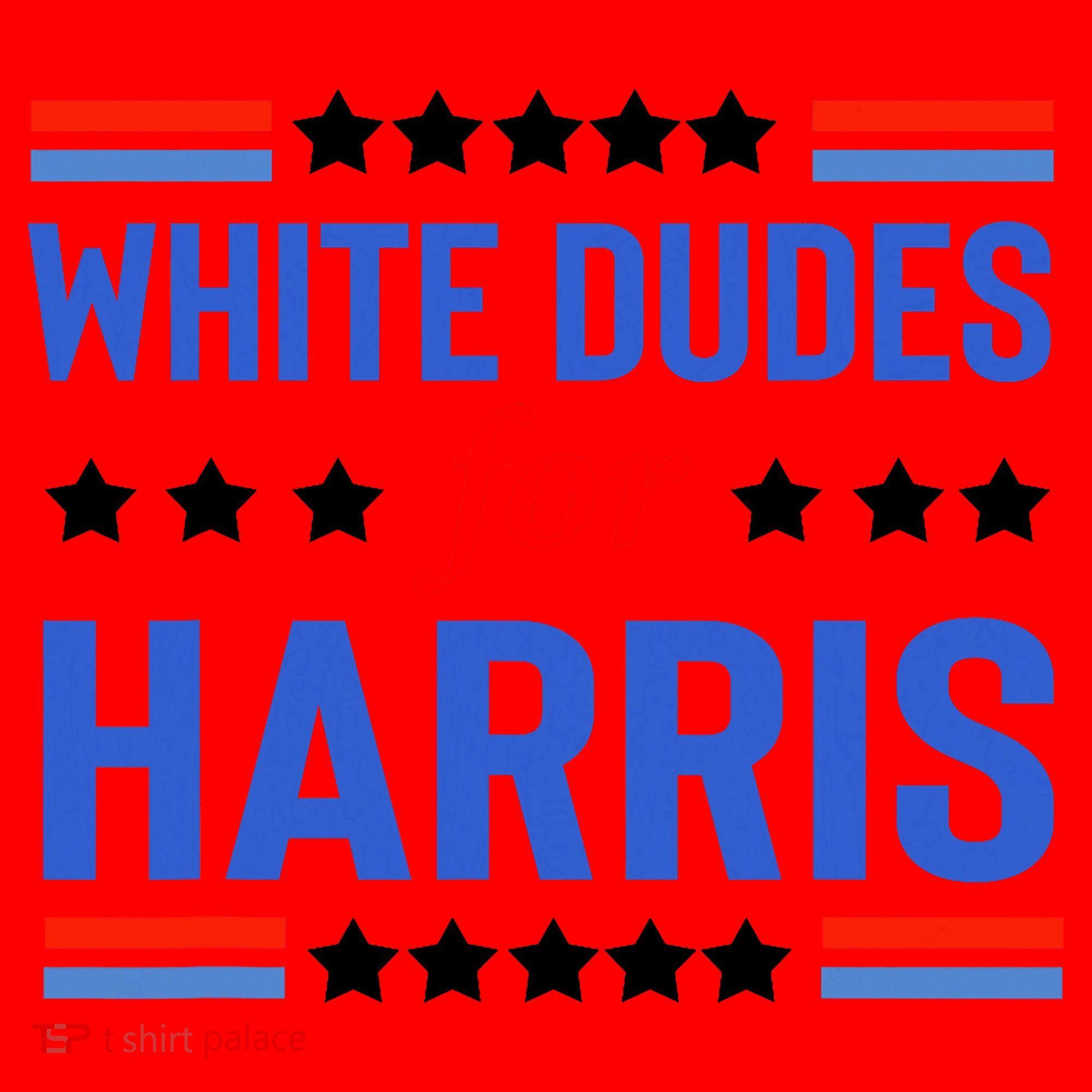 White Dudes For Kamala Harris Santa Hat