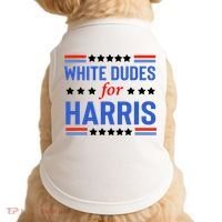 White Dudes For Kamala Harris Doggie Tank thumb 0