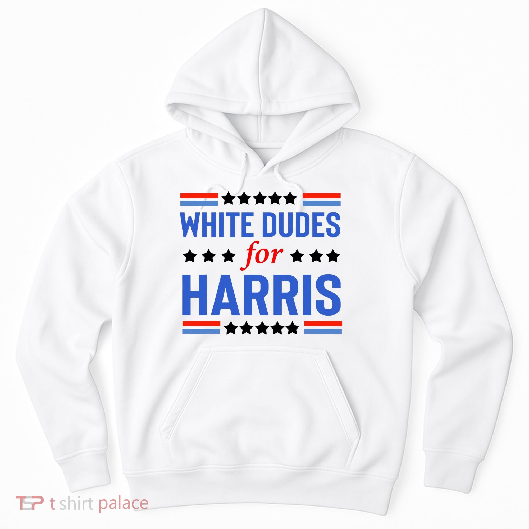 White Dudes For Kamala Harris Hoodie