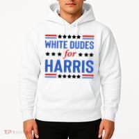White Dudes For Kamala Harris Hoodie thumb 2
