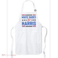 White Dudes For Kamala Harris Apron thumb 0