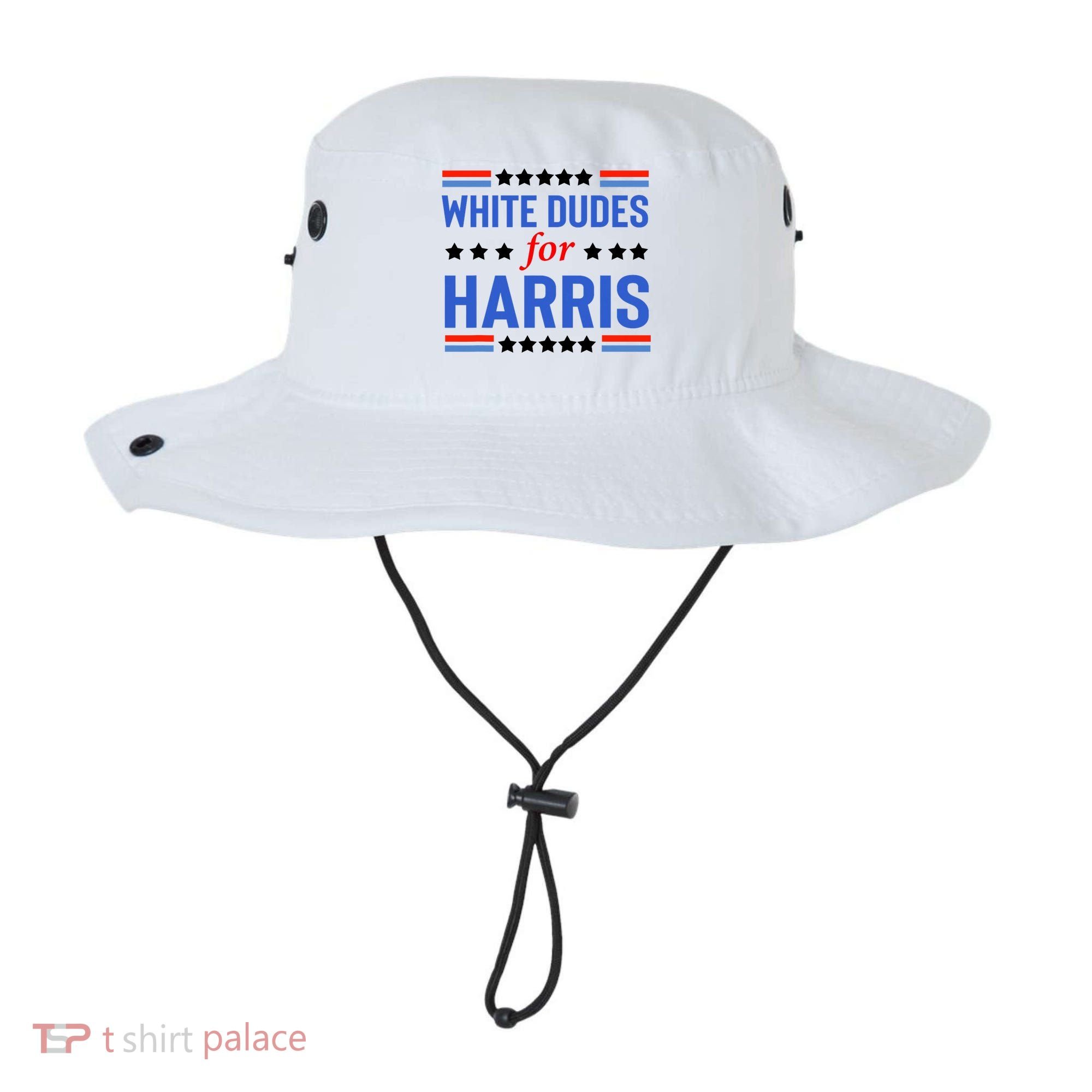 White Dudes For Kamala Harris Bucket Hat