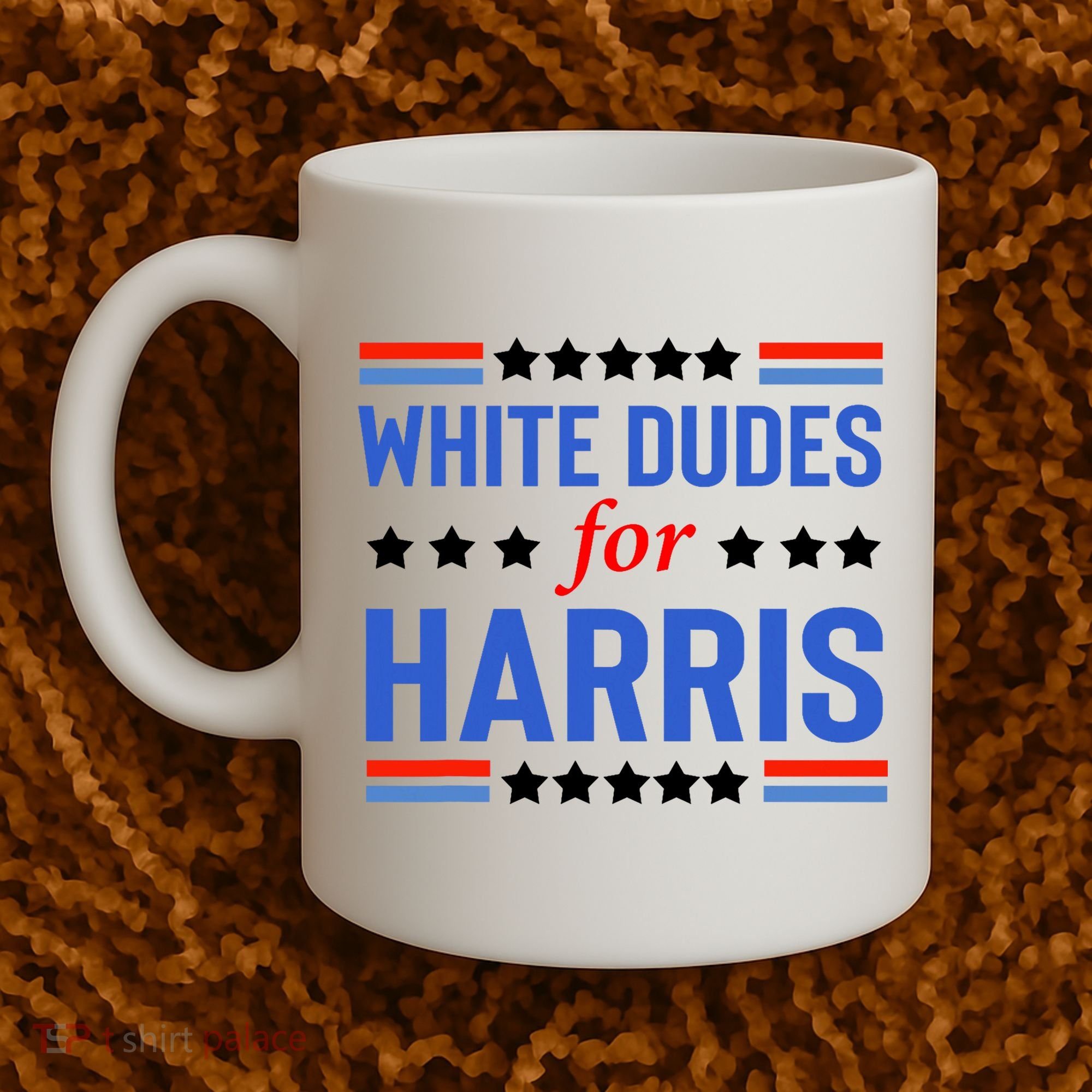White Dudes For Kamala Harris Coffee Mug