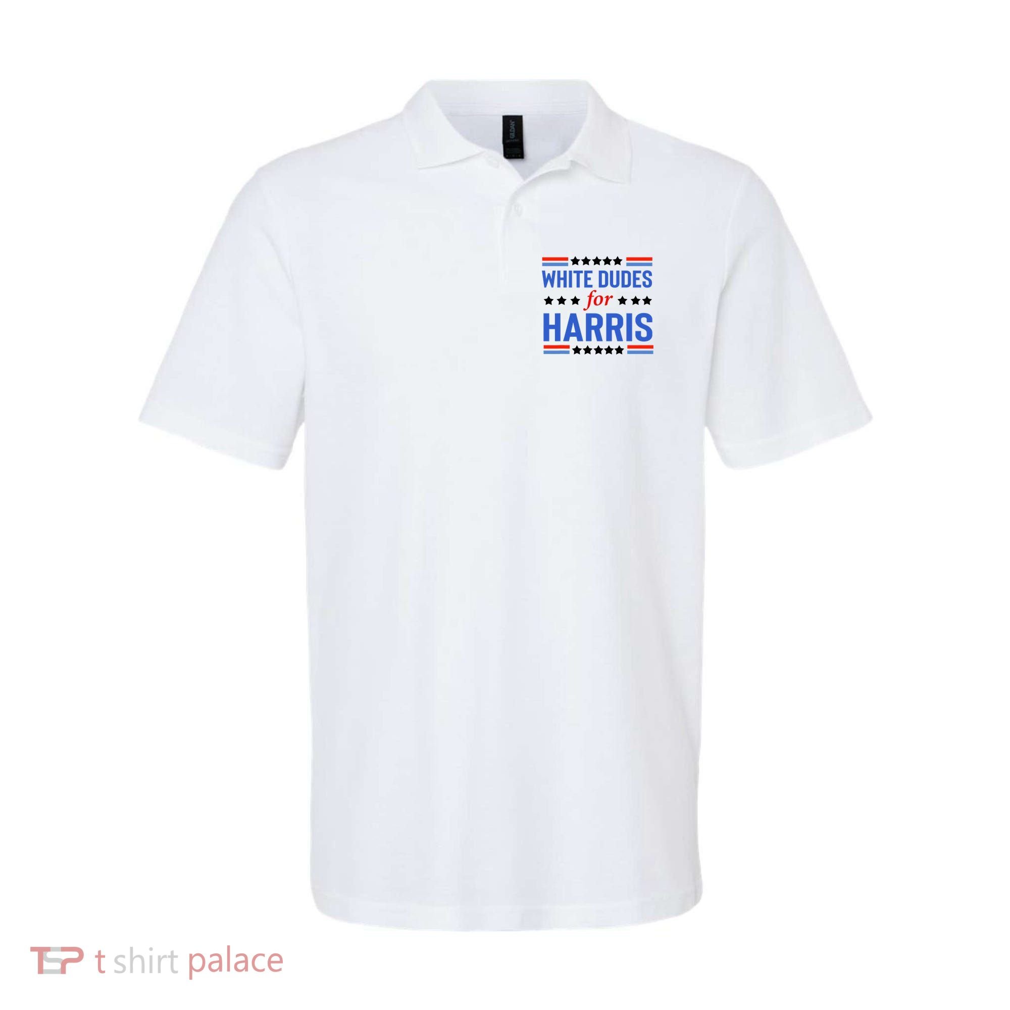 White Dudes For Kamala Harris Polo