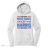 White Dudes For Kamala Harris Women's Hoodie thumb 0