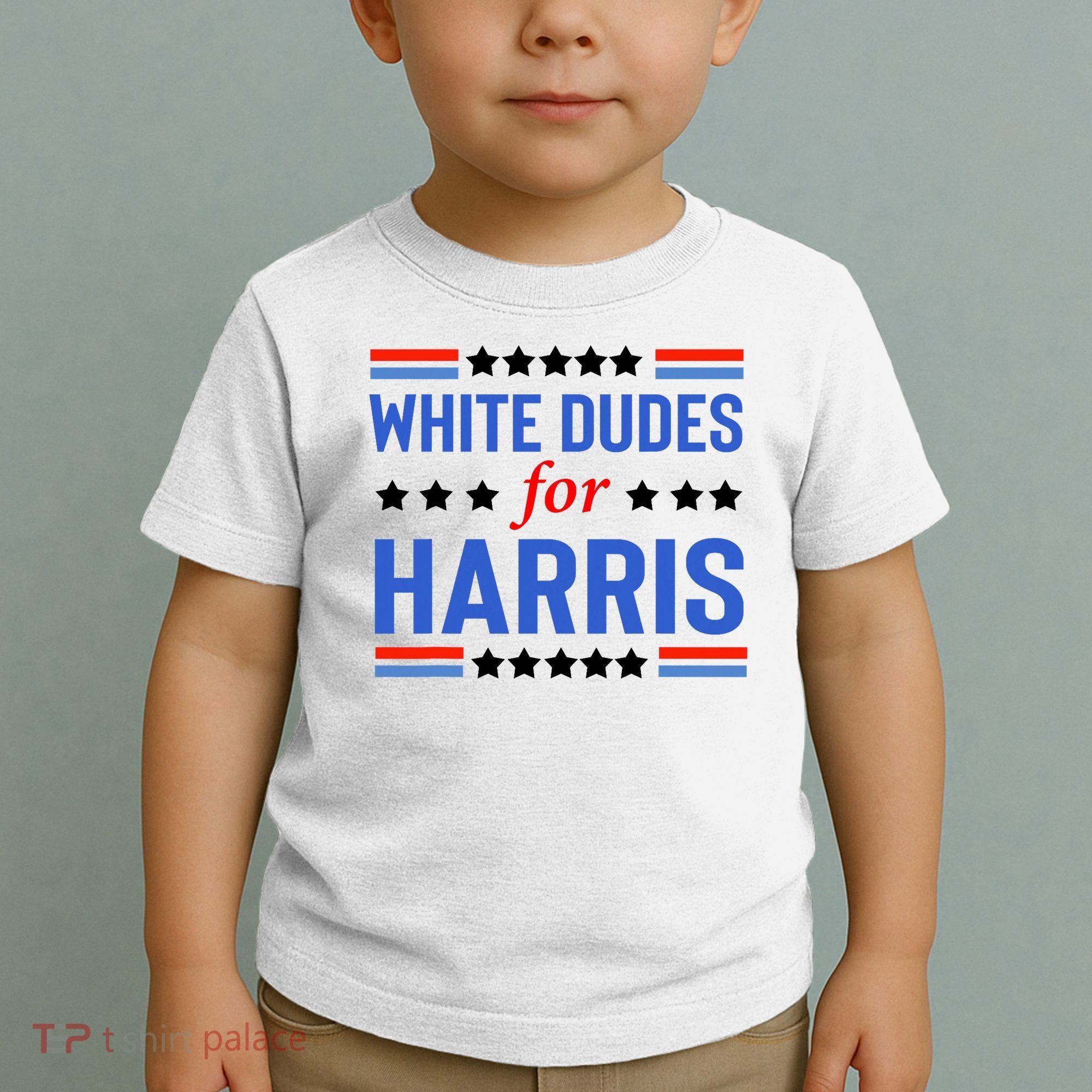 White Dudes For Kamala Harris Toddler T-Shirt