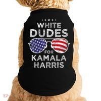 White Dudes For Kamala Harris Sunglasses Doggie Tank thumb 0