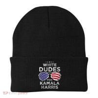 White Dudes For Kamala Harris Sunglasses Beanie thumb 0